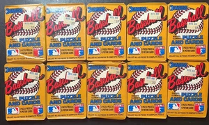 (10) Paquetes de cera de béisbol Donruss 1987 sellados de fábrica nuevos McGwire Bonds Bo Jackson - Imagen 1 de 2