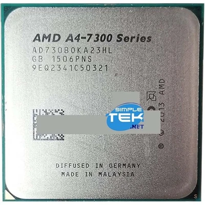 Processor AMD Fm2 A4-7300 Ad7300oka23hl 3.8ghz Computer Drive_Refurbished - Image 1 of 3