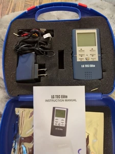 LG Tec Elite Portable Electric Therapy Tens Pain Relief Massager Machine Unit - Picture 1 of 4