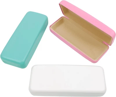 3PCS Glasses Case, Eyeglasses Case Hard Shell, Reading Hard Glasses Cases for Wo - Image 1 of 4