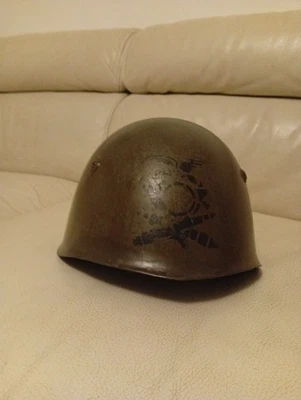 casque Italie periode seconde guerre mondiale - Photo 1/4
