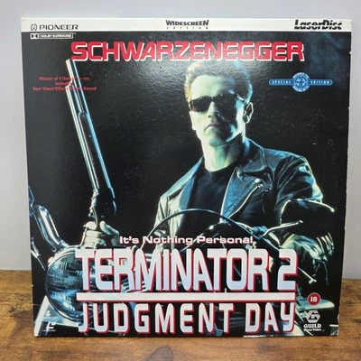 Terminator 2 Judgement Day Laser Disc Widescreen Special Edition PAL VGC  - Image 1 of 4