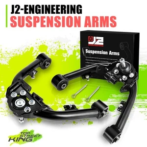 2-4"Lift Tubular Front Upper Control Arms for Silverado Sierra 1500 99-06 Black - Picture 1 of 6