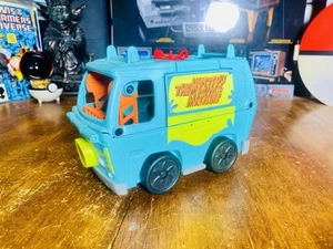 SCOOBY-DOO 9” Fisher-Price Imaginext Transforming Mystery Machine Van 2017 Toy - Picture 1 of 5