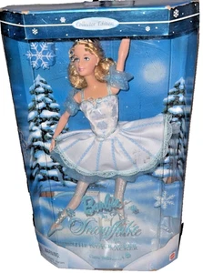 Barbie come fiocco di neve nello schiaccianoci-1999 bambola da collezione serie classica balletto - Foto 1 di 5