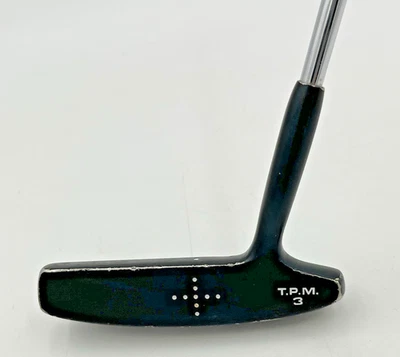 Spalding TPM 3 Precision Ground Designed T.P. Mills 34" Shaft Putter Nice Grip - Image 1 of 4