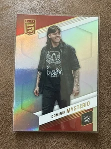 2023 Donruss Elite WWE Base #20 "Dirty" Dominik Mysterio - Raw - Picture 1 of 2