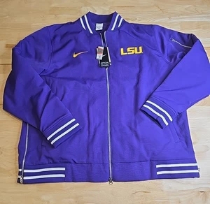 Nike LSU Tigers Herren XXL Team Issued Jacke Lila Neu mit Etikett - Bild 1 von 9