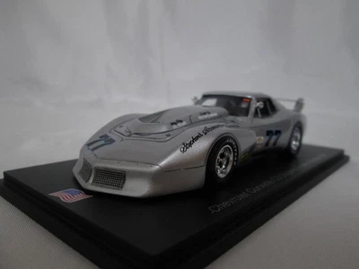 Spark 1/43 Chevrolet Corvette Greenwood n.77 modellino auto in miniatura - Immagine 1 di 4