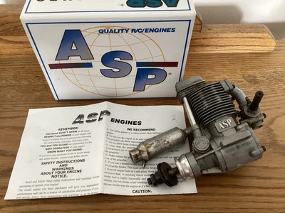 RC Model Aircraft Engine, ASP 70, 4 Stroke - Image 1 of 4