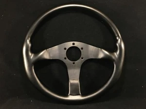 ITALY MOMO Year 1990 Leather Steering Wheel 13.6" (Used) #0038 - Bild 1 von 12