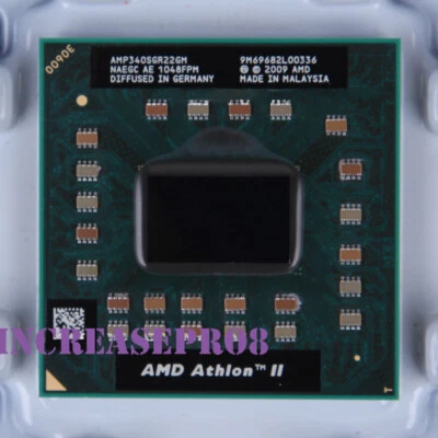 AMD Athlon II P340 Processor 2.2 GHz AMP340SGR22GM Socket S1 CPU 1600 MHz - Image 1 of 4