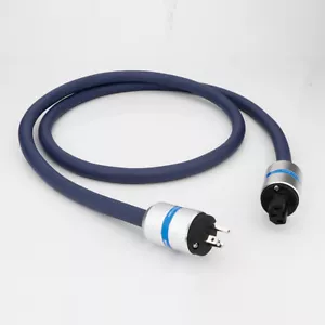 Audio Copper Power Cables US Version Rhodium Plating AC Plug Cord Interconnect - Picture 1 of 8