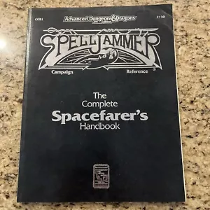 CGR1 The Complete Spacefarer's Handbook - 1992 TSR #2130 (not a reprint) - Bild 1 von 3