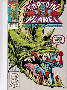 MARVEL Comics CAPTAIN PLANET AND THE PLANETEERS Vol. 1 # 2 November 1991 - Bild 1 von 2