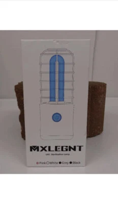 MXLEGNT UV Sterilization Lamp Portable UV Lamp, Rechargeable MxLegent