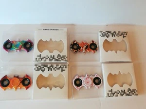 4pcs set Batman Bat Fidget Hand Spinner Anxiety Relief EDC Focus ADHD - Picture 1 of 5