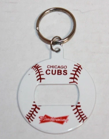 Chicago Cubs Budweiser Bottle Opener Key Chain SGA Cover