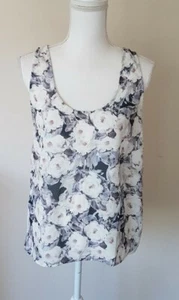 American Vintage Grey Patterned Women's Top Size M - Picture 1 of 4