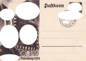 DR P 252 mit passendem Sonderstempel - Bild 1 von 1