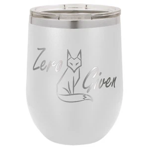 Zero Fox dado 12 oz. Vaso de vino Polar Camel - Imagen 1 de 15