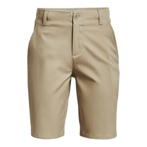Boy's Under Armour Matchplay Shorts, Barley (Khaki)/Halo Gray, Size L (Big Kids) - Picture 1 of 2