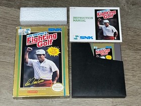 Lee Trevino's Fighting Golf Nintendo Nes Complete CIB Authentic
