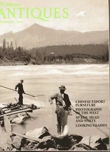 THE MAGAZINE ANTIQUES 1992 Chinese Furniture Photos of the West looking glasses - Picture 1 of 1