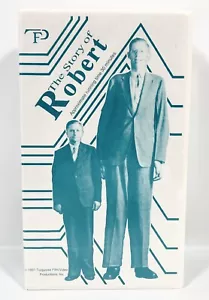 ROBERT WALDOW Story Alton Giant Tallest Man VHS Tape VIDEO Cassette Vtg 1991 - Foto 1 di 14