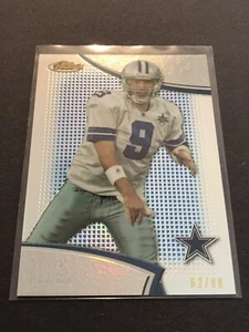 2011 Topps Finest Tony Romo Refractor SP #d 62/99 Cowboys!  - Picture 1 of 2
