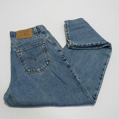 Levis Womens 550 Relax Fit Tapered Leg Mum Blue W 26/ L 29 REF (M16417 - Image 1 of 4