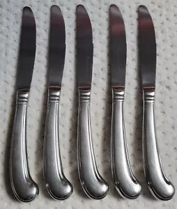Vintage Gorham New Colony Edelstahl 18/8 Besteck - 5 Tafelmesser - Bild 1 von 3