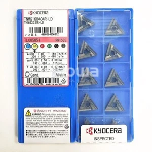 10 pezzi/scatola TNMG160404R-LD PR1535 TNMG331R- LD Kyocera inserti lama scanalata - Foto 1 di 1