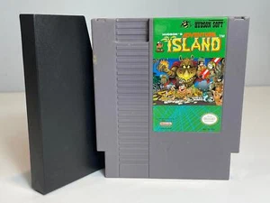 Adventure Island Nintendo NES mit Staubschutzhülle - Bild 1 von 7