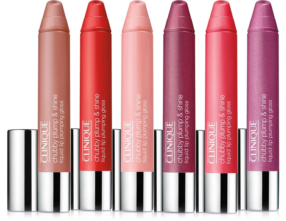 New Clinique Chubby Plump & Shine Liquid Lip Plumping Gloss choose shade 1 2 3 4 - Image 1 of 1