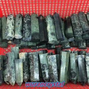 2.2LB Natural Kambaba Jasper Obelisk Wand Quartz Crystal Point Reiki Healing. - Picture 1 of 12