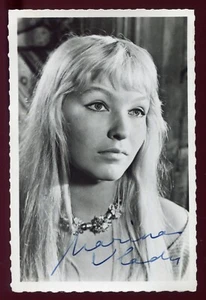 photo W. Limot .  Marina VLADY . Actrice . Chanteuse . autographe - Foto 1 di 2