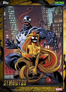 DIGITAL: 2024 Topps Marvel Symbiote Collection - Roster Yellow # Venom & Scream - Picture 1 of 4