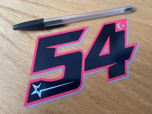 Toprak Razgatlıoğlu Race Number 54 (Grande) - VENDEDOR DEL REINO UNIDO - Imagen 1 de 1