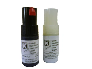 Lackstift VW Audi LB5N Indigoblau perleffekt + Klarlack Autolack - Bild 1 von 1