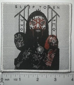 Sleep Token White Border Woven Patch - Picture 1 of 1