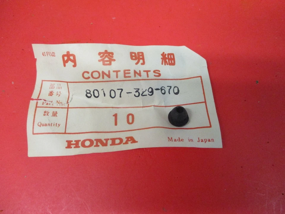 Nuevo de Lote Antiguo Original Honda 1972 XL250 Guardabarros Trasero Enchufe 80107-329-670 Foto 1 de 1