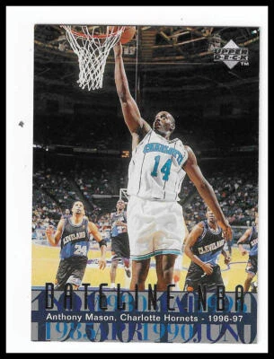 1996-97 Upper Deck #326 Anthony Mason Dateline: NBA - Image 1 of 2