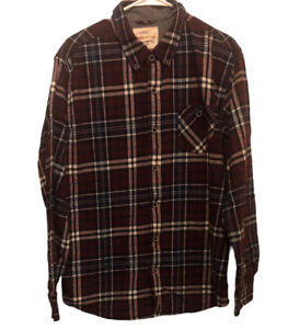 Weatherproof Vintage Men’s Long Sleeve Button Down Flannel. Size XL