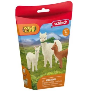 Schleich Wild Life Alpaca Set 42544 3 Figure Mother and Babies Set - Picture 1 of 4