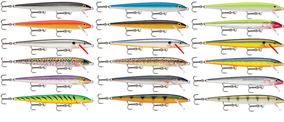 Rapala Original Floater F11 Balsa Jerkbait 4 3/8 inch Bass & Walleye Hard Bait - Image 1 of 1