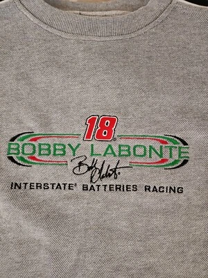 Vintage Bobby Labonte Embroidered #18 crewneck chase  sweatshirt size XXL - Image 1 of 4