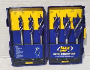 Irwin Speedbor Max Fastest Speed Bor Ever 6-teiliges Set im Koffer. Nie benutzt. - Bild 1 von 8
