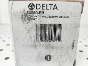 Delta 50560-PR Wandbogen für Handbrause in Lumicoat chrom - Bild 1 von 4
