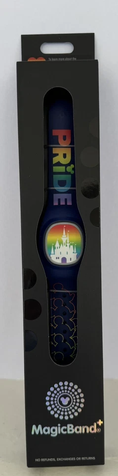 Disney Magicband Plus Pride Mickey Castle Unlinked Disneyland World